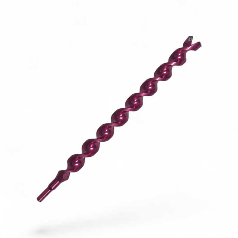 ALU. DRILL BIT 35MM Ø 45CM, COBRA HEAD, RED