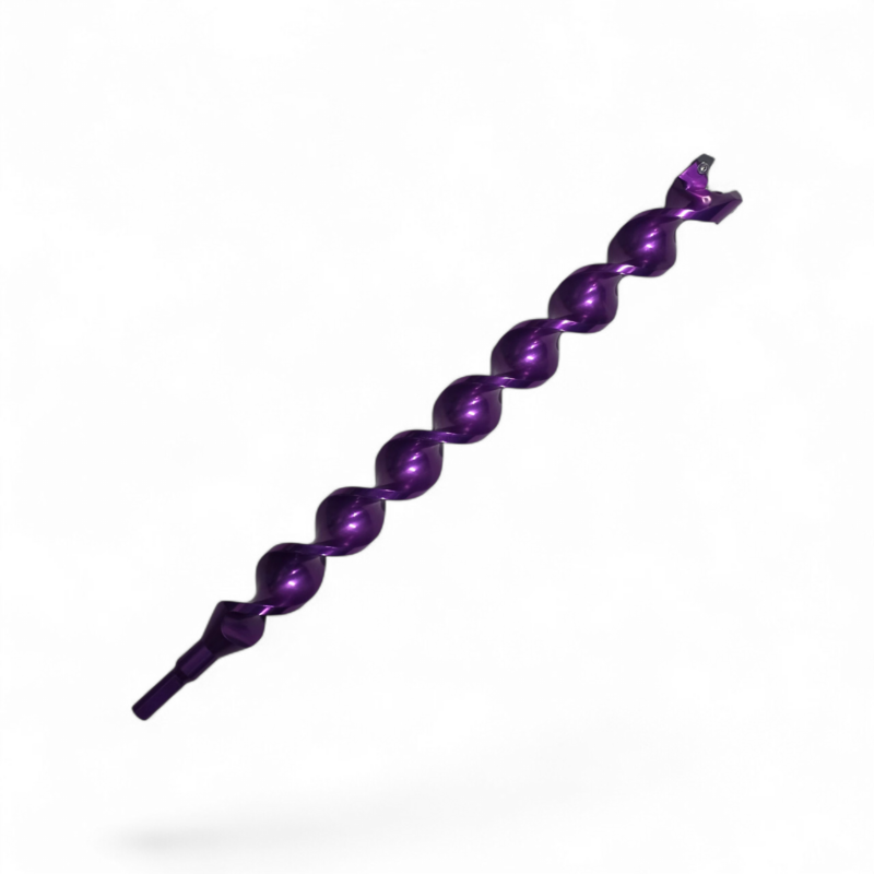 ALU. DRILL BIT 40MM Ø X 45CM, COBRA HEAD, PURPLE