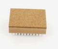 Kork/Nylon borste 75x55x34 mm.