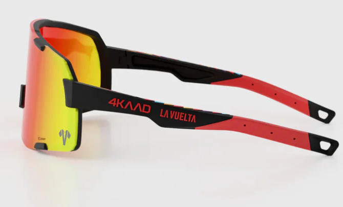 4KAAD Axento Race (photochromic) Mattsvarta/Röda sportglasögon
