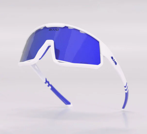 4KAAD Mirador Vit/Blåa sportglasögon