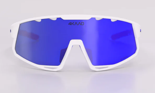 4KAAD Mirador Vit/Blåa sportglasögon