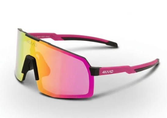 4KAAD Beat Race Svart/Rosa sportglasögon