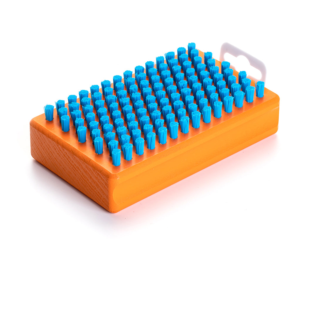 Liten handborste - mjuk blå nylon - Carrot